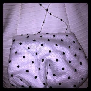 Hand made ball wristlet.